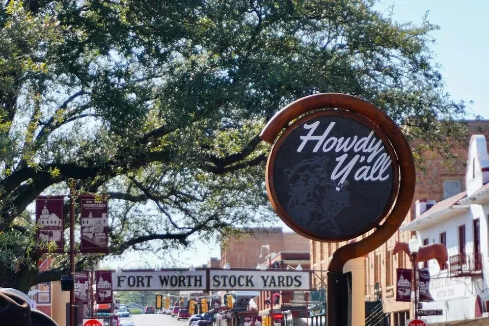 Fort Worth Stockyards, East Exchange Avenue, Fort Worth, TX, USA
