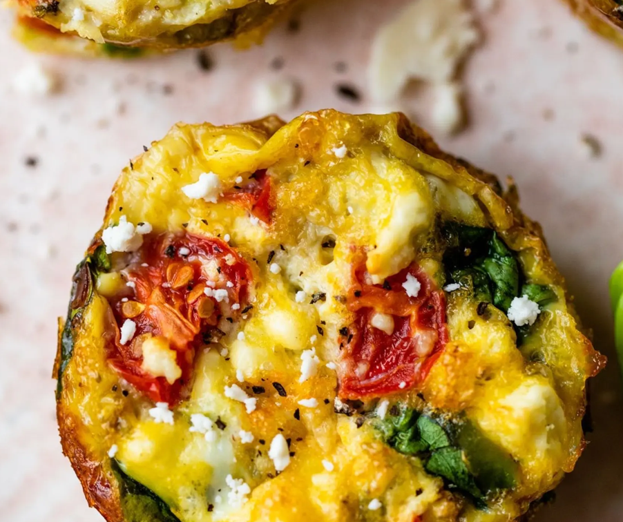 Cheesy Egg Muffins