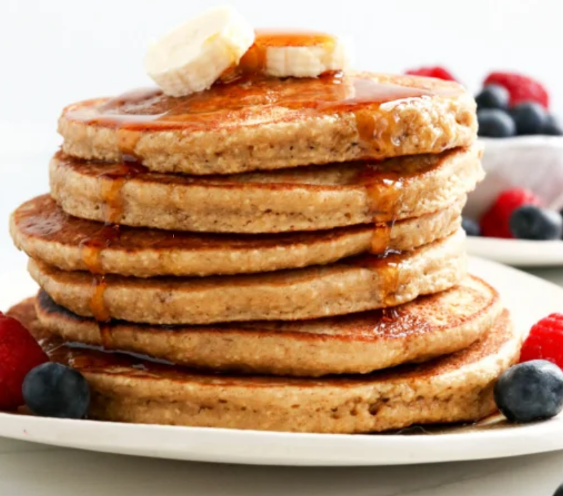 Banana Oat Pancakes