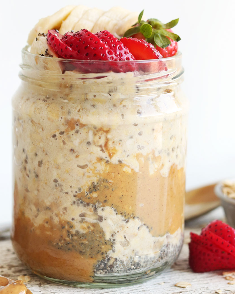 Peanut Butter Overnight Oats