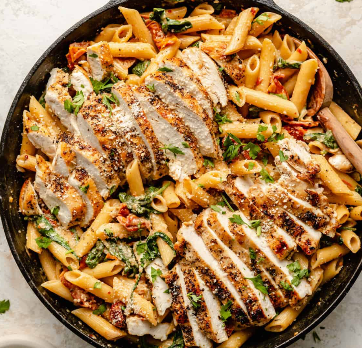 chicken Florentine pasta recipe