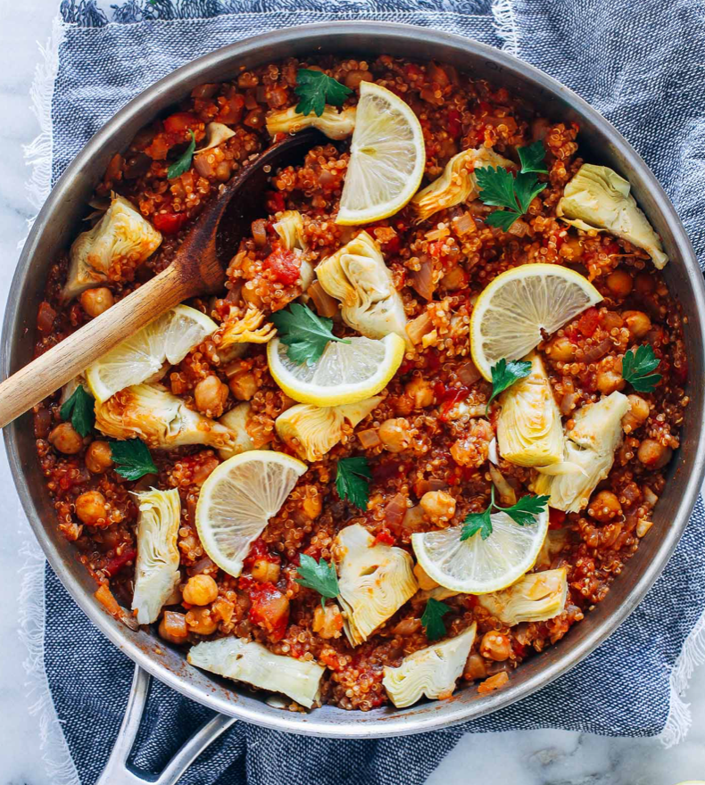 one-pot Spanish quinoa recipe