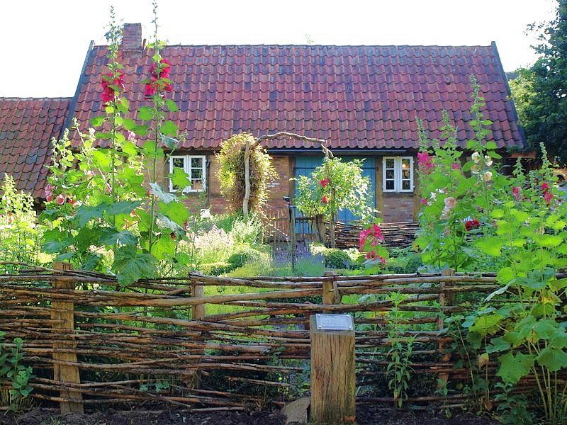 Bauerngarten im Verein Bäuerliches Hauswesen Bliedersdorf