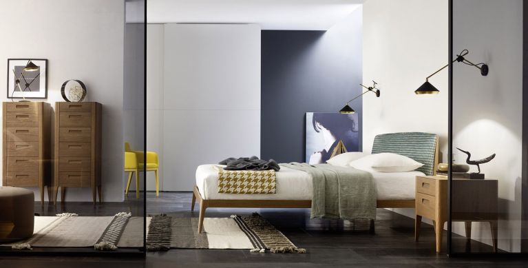 letto matrimoniale per arredo casual