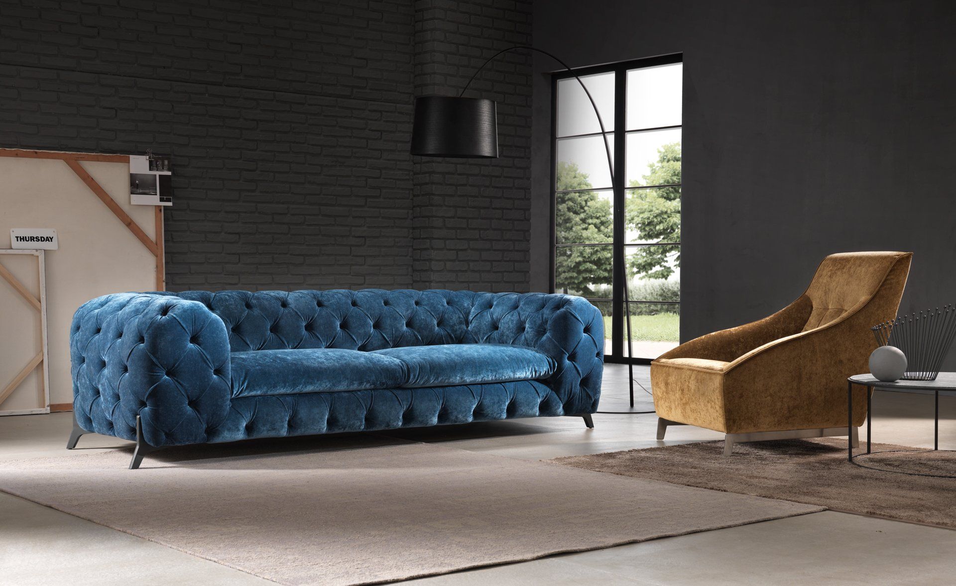 divano chesterfield classico