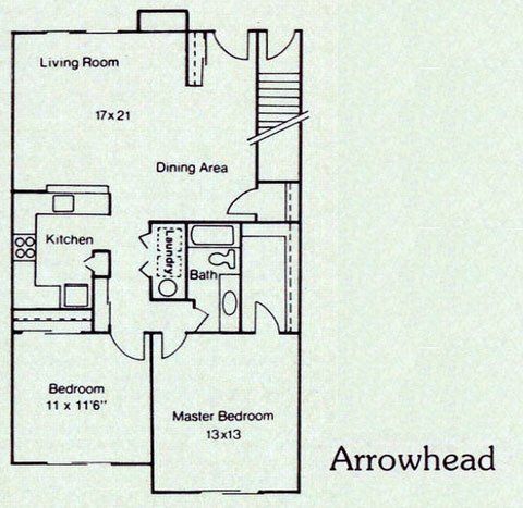 Park Ridge South 2BR Ranch Style
