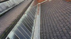 Lead gutter