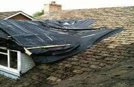 Re-roof including Dormer Before