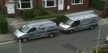 ARC Roofing Northwest Ltd van