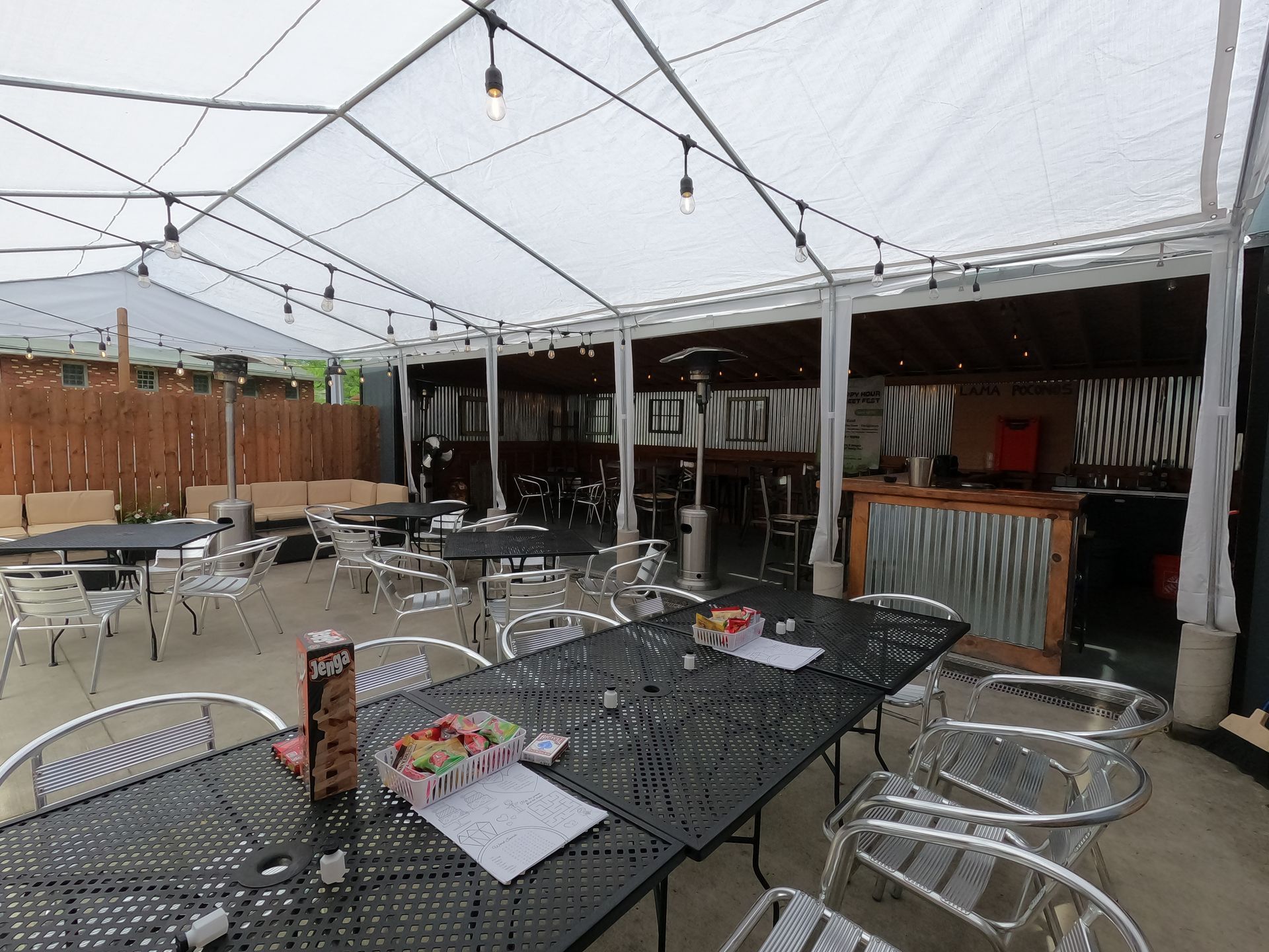 Happy Hour Bar & Grill outdoor patio