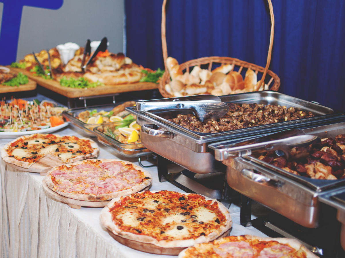 Slices of bread and figs on a wooden cutting board