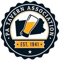 The logo for the pa tavern association on Happy Hour Bar & Grill