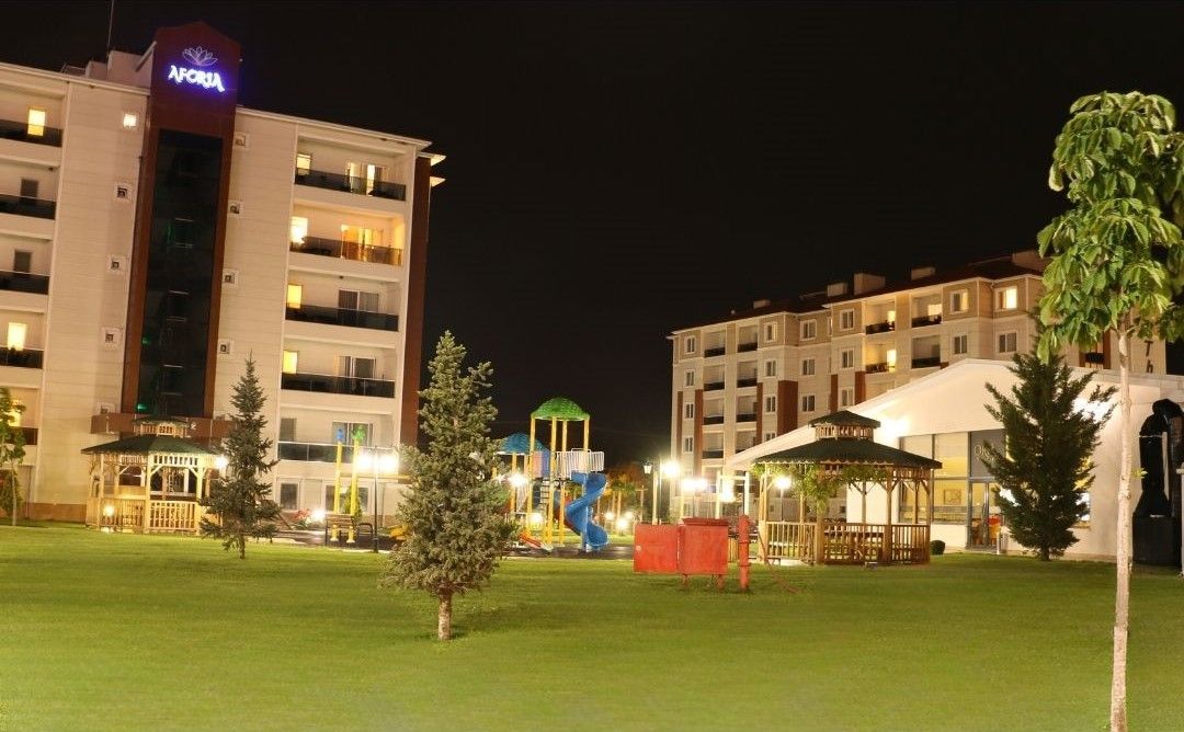 Afyon Aforia Thermal, bahçe