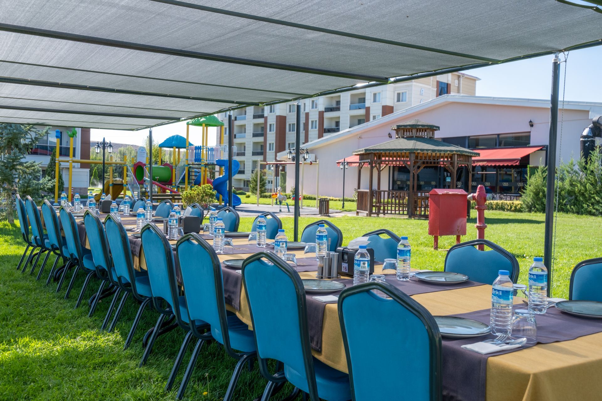 Afyon Aforia Thermal Residence, toplantı, bahçede toplantı