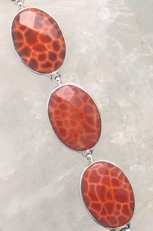 SB BR-046 SNAG  (Snakeskin Agate)