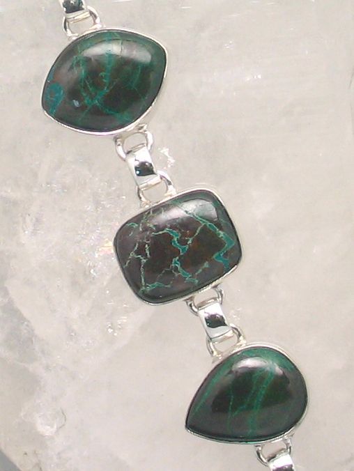 SB BR-150 CHRY  (Arizona Blue Lightning Chrysocolla )  (reduced from $479.95)