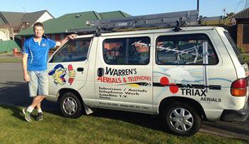 Warren's Aerials & Telephones provide free view installation and other services in Christchurch, NZ