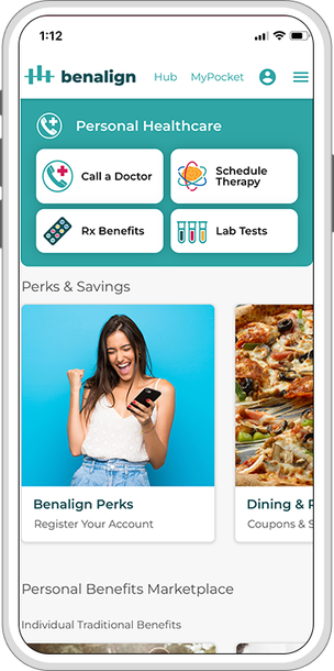 Benalign Hub Personal Healthcare, Perks, and Benefits Marketplace