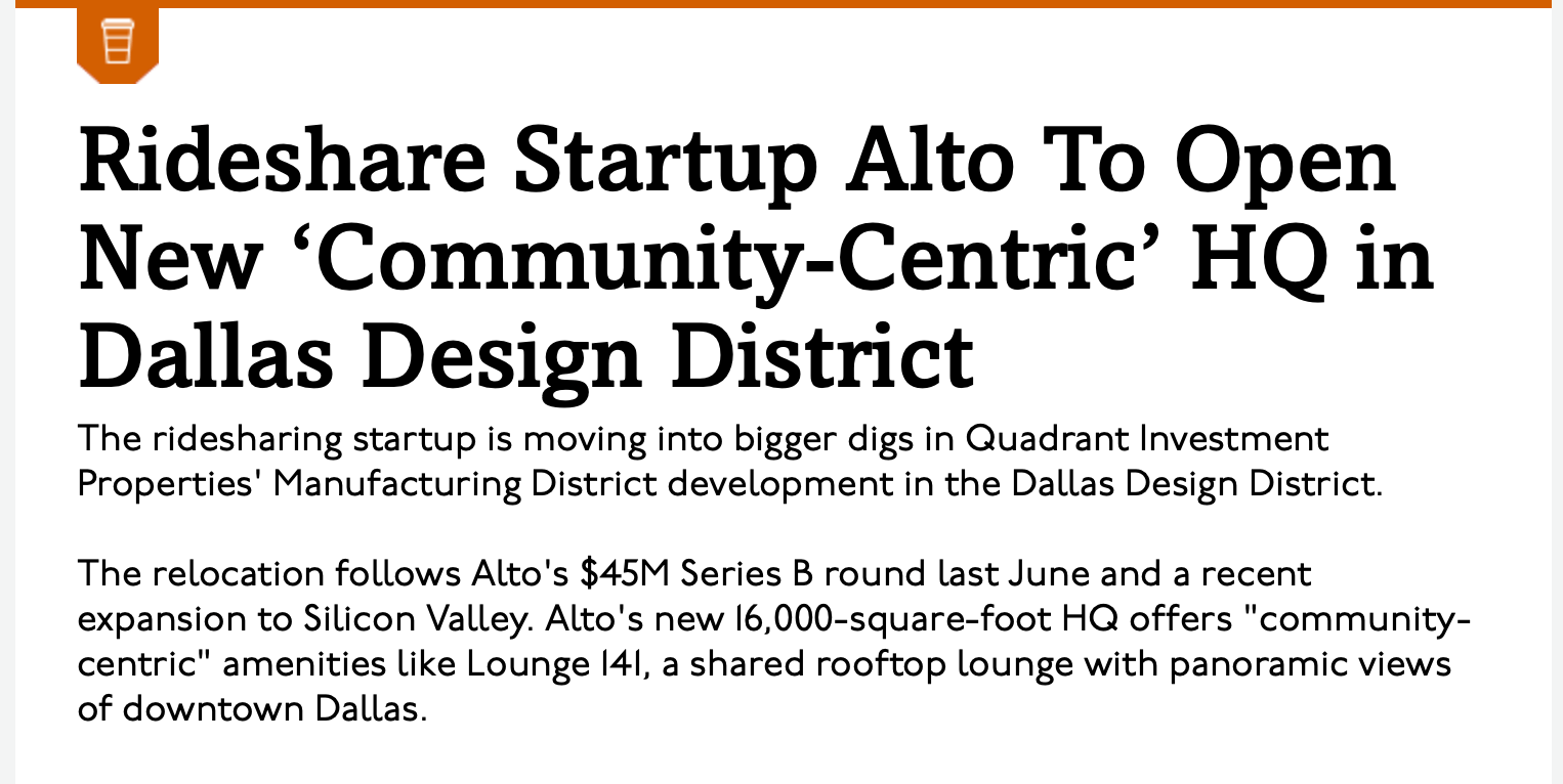 Project Feature - Dallas Innovates