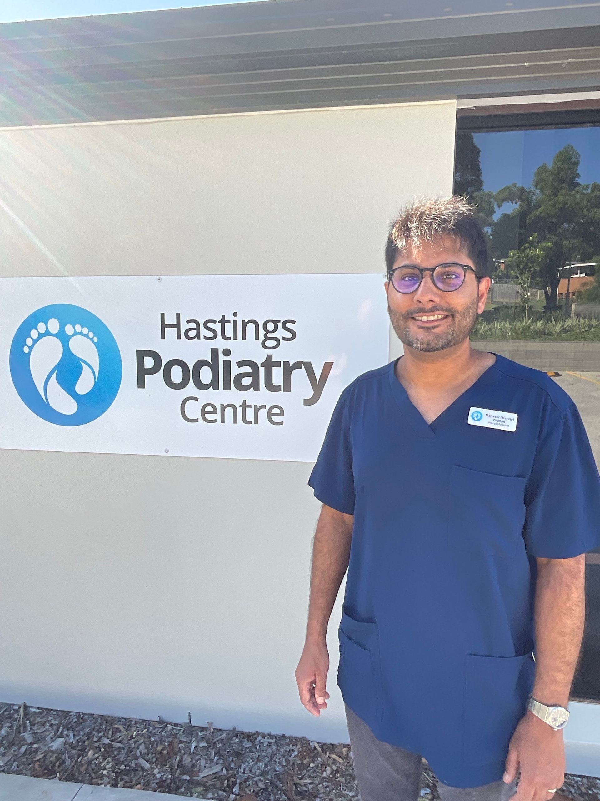 Manny Dhillon — Hastings Podiatry Centre In Port Macquarie, NSW