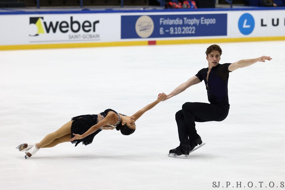 Isabella and Alexander at Finlandia Trophy.