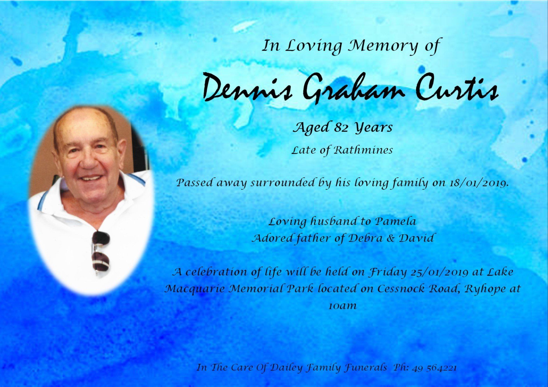 Gavin Thompson Obituary 