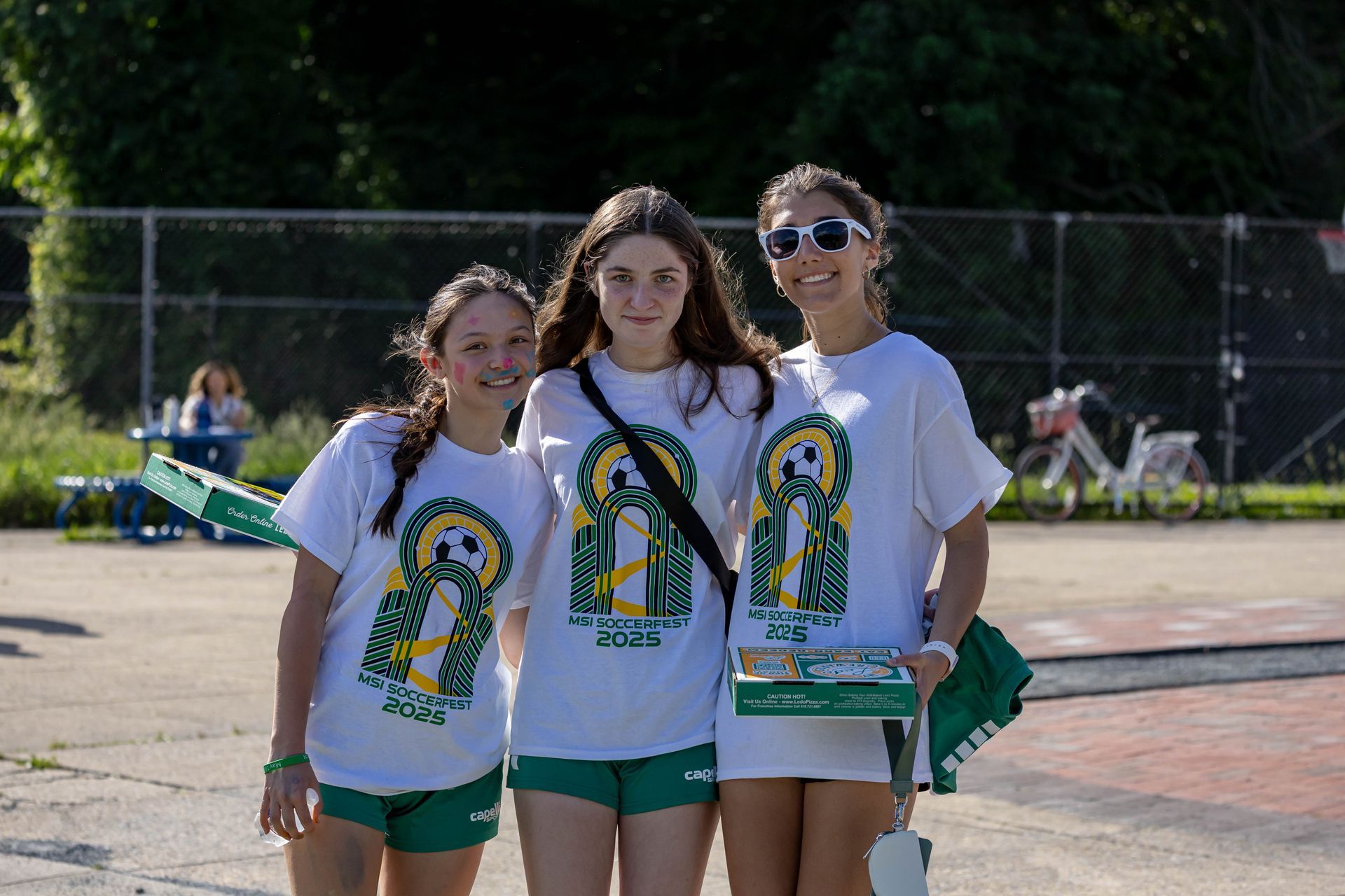MSI travel players huddling before a game.