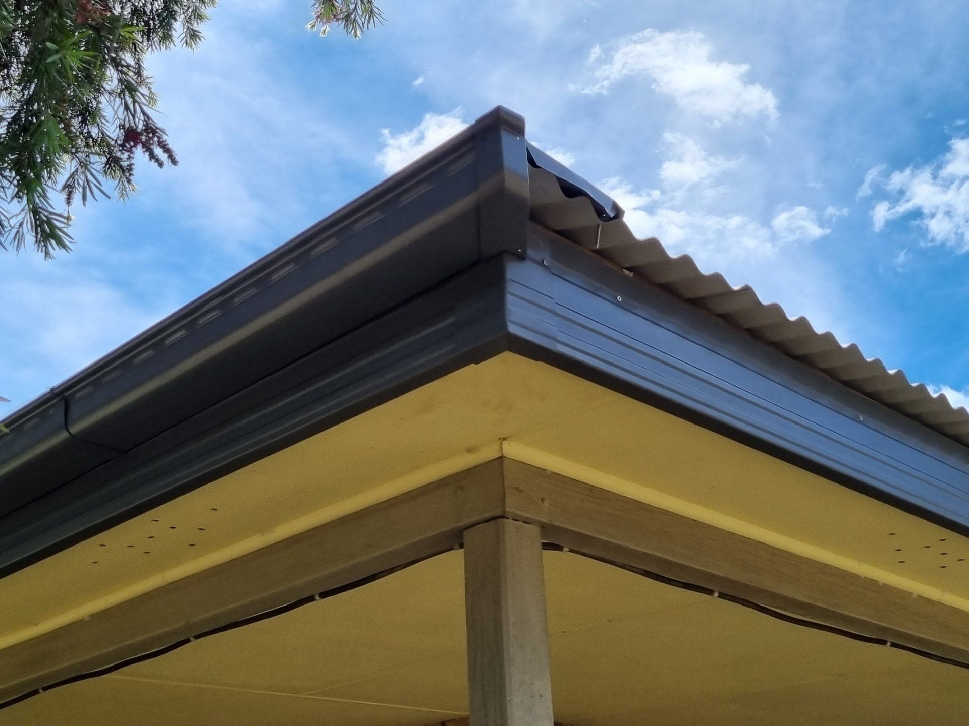 guttering central coast on display