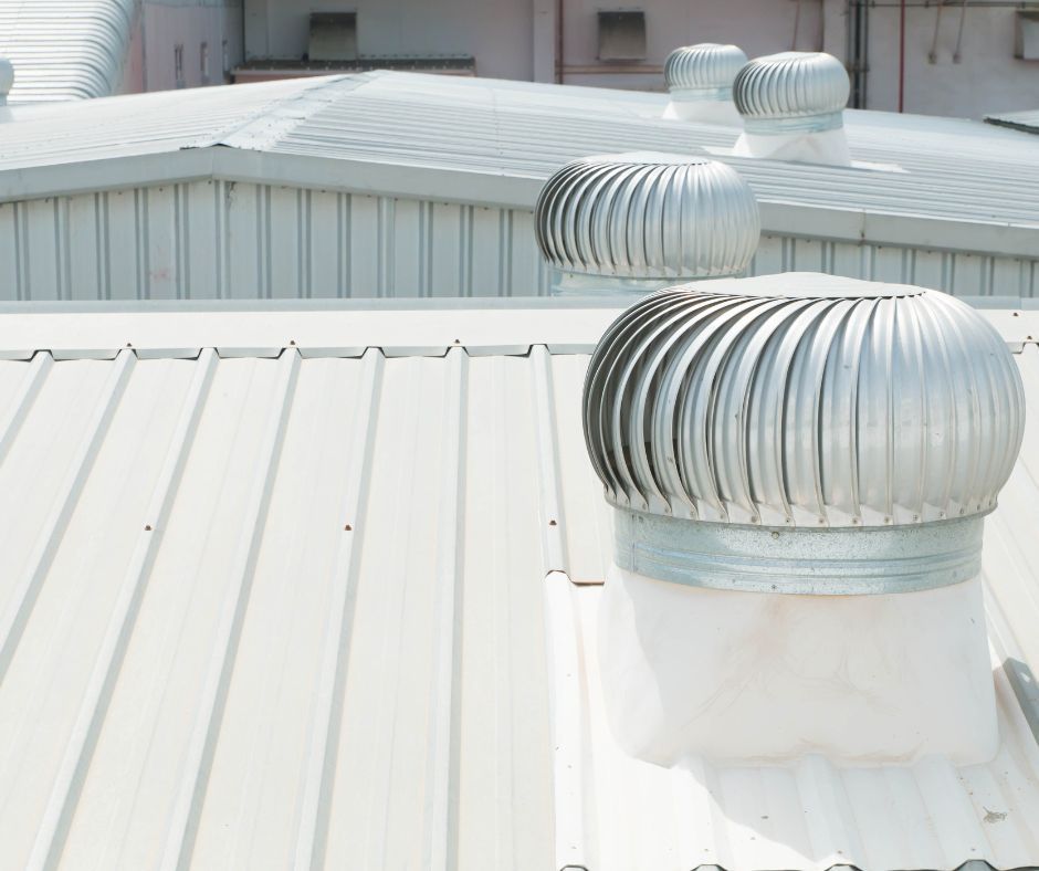 Roofing of a commercial property