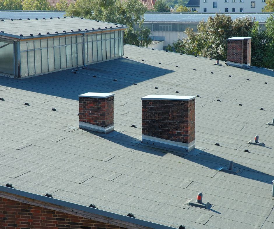 Roofing of a commercial property