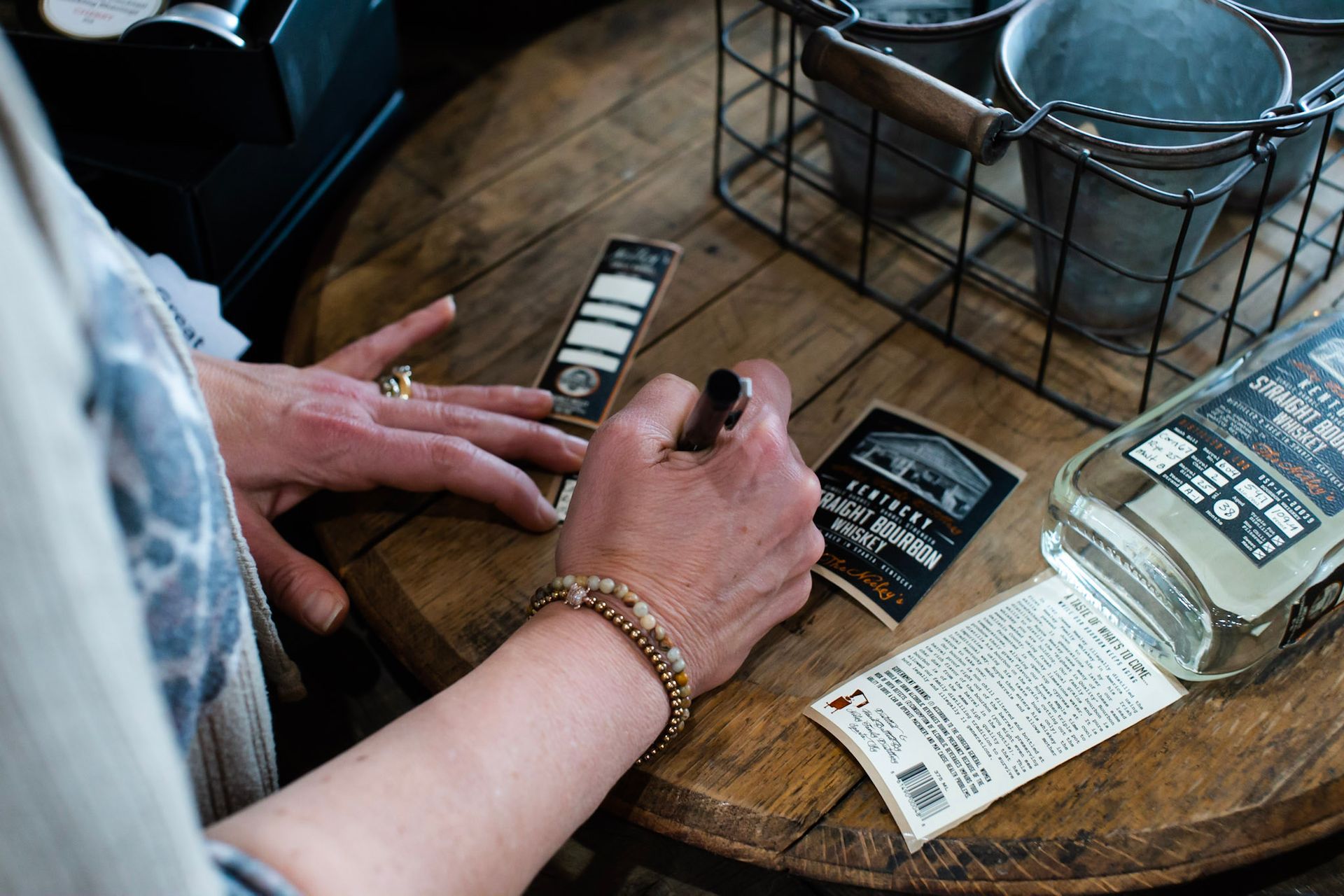 Unique Neeley Family Distillery crunching numbers