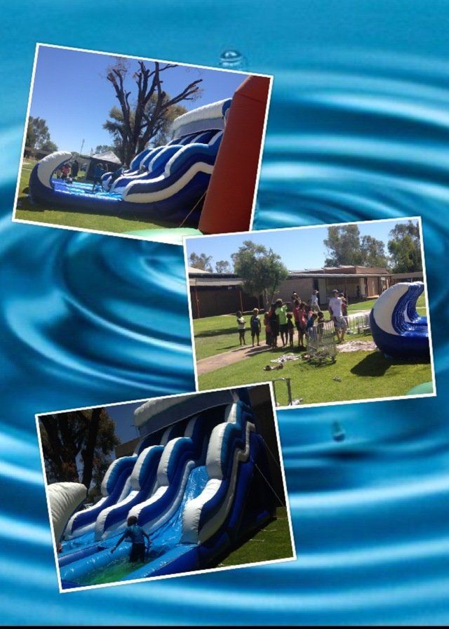 Inflatable bouncy house