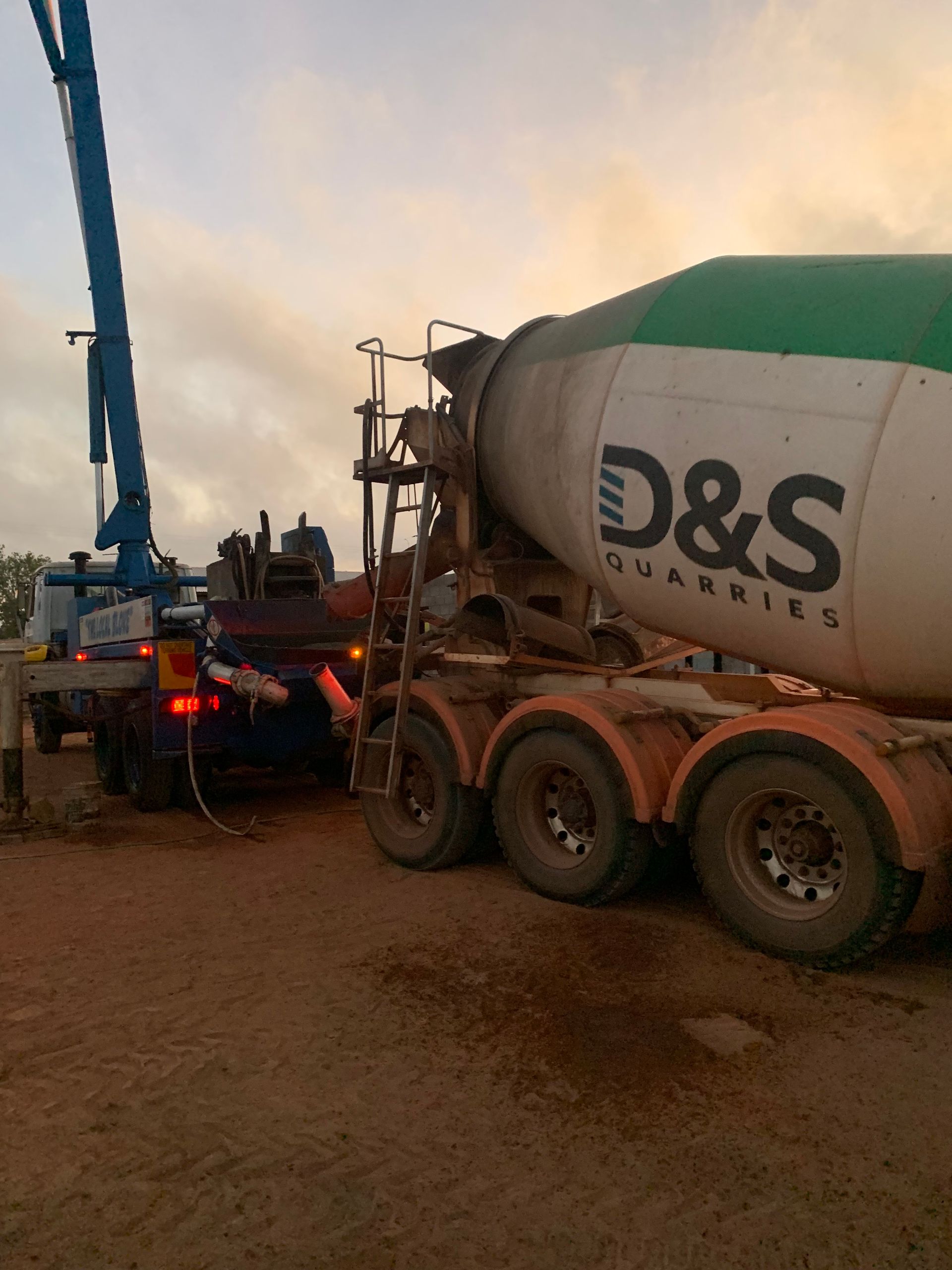 Loader Works In A Quarry — Concrete Mix in Lansdowne, NT