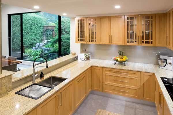 wood kitchen