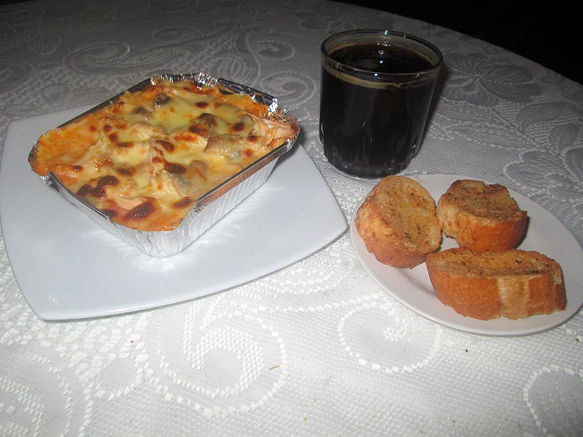 Lasagnas Napolitanas lasagña vegetariana