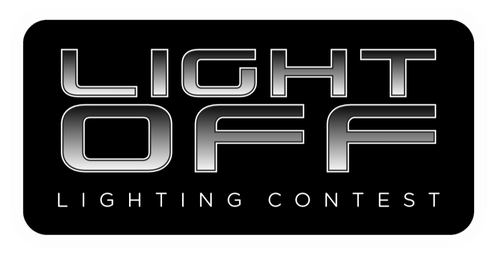 The logo for the light off lighting contest