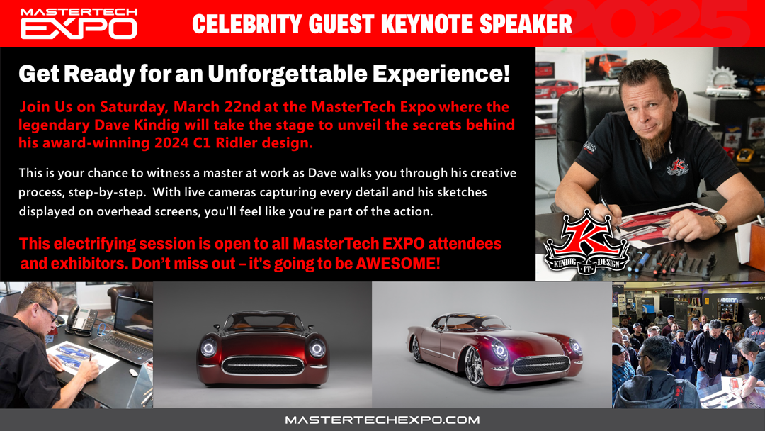 An advertisement for a celebrity guest keynote speaker