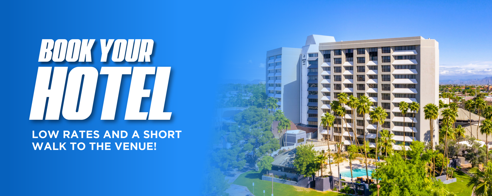 Hotel promotion banner: 