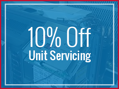 10% Off Unit Servicing