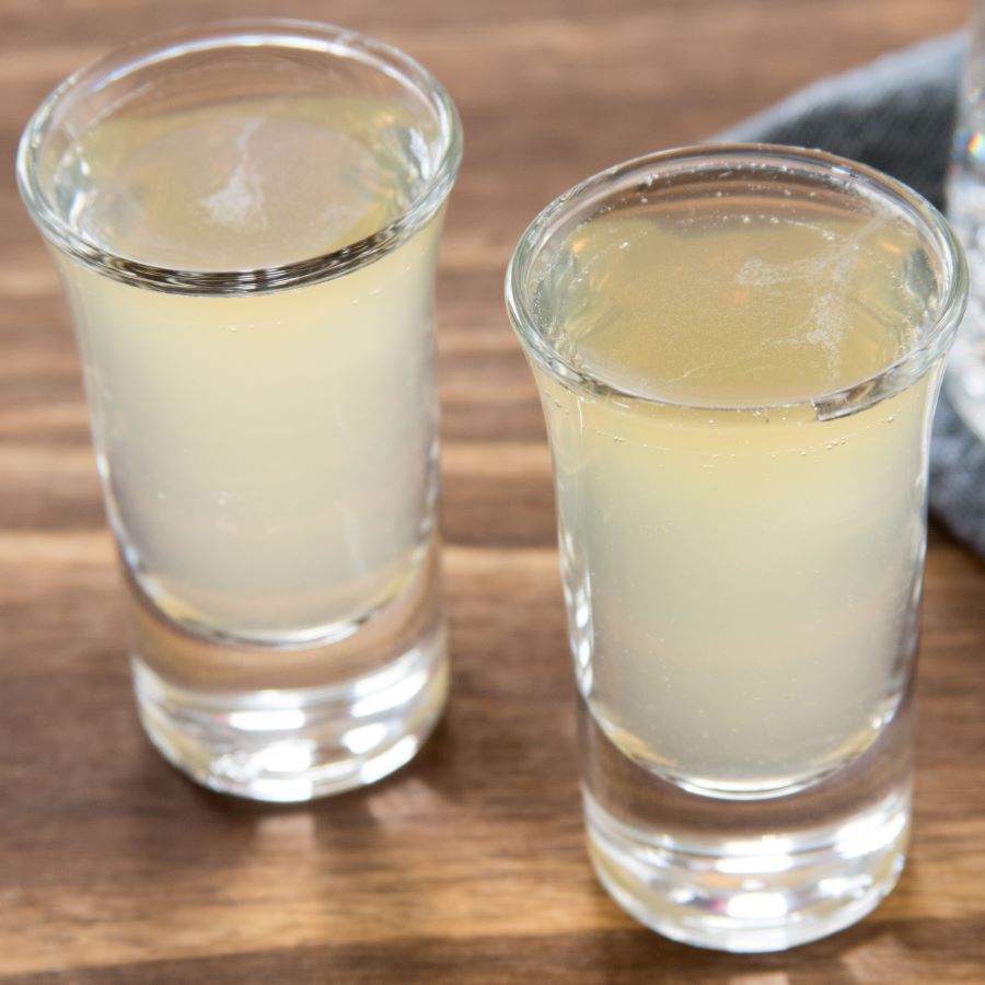 Photo of green tea shots