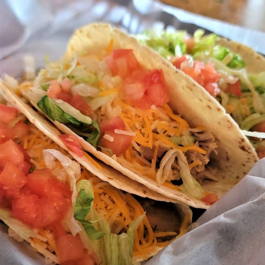 Photo of 3 beef tacos