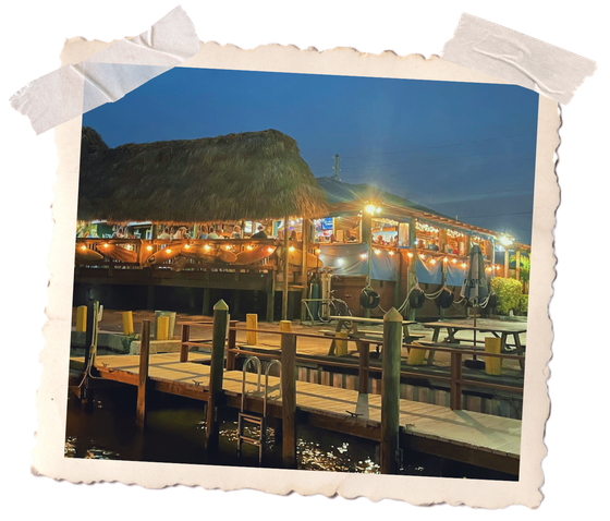 Photo of exterior at night