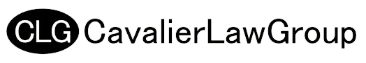 Logo for Cavalier Law Group, P.A. featuring a column icon within a square, and the business name.