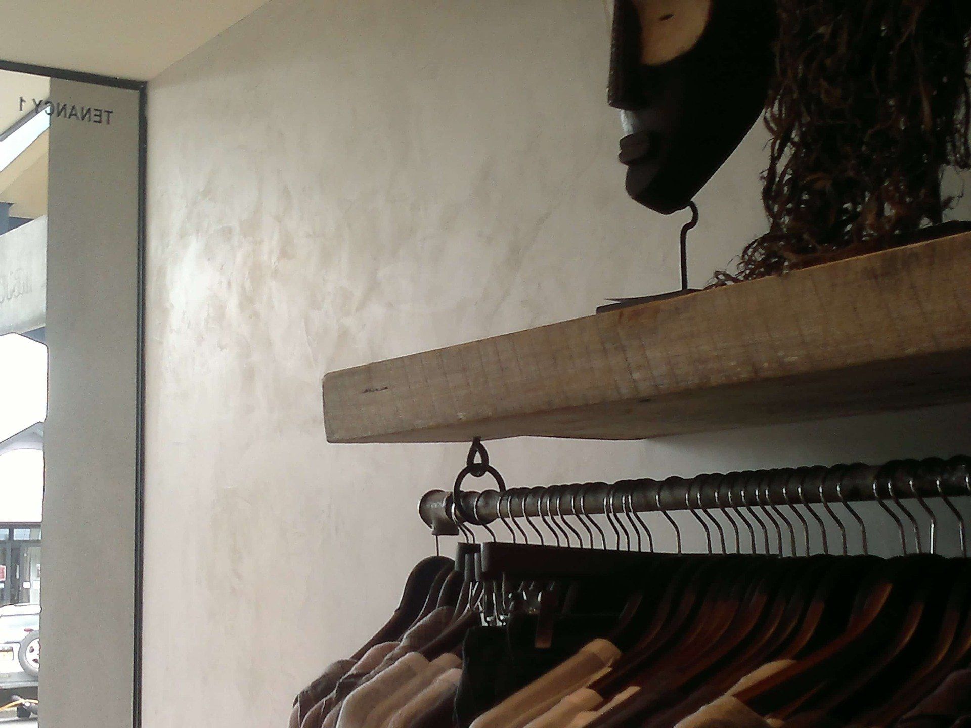 Rendered Wardrobe Wall — Gallery in Byron Bay, NSW