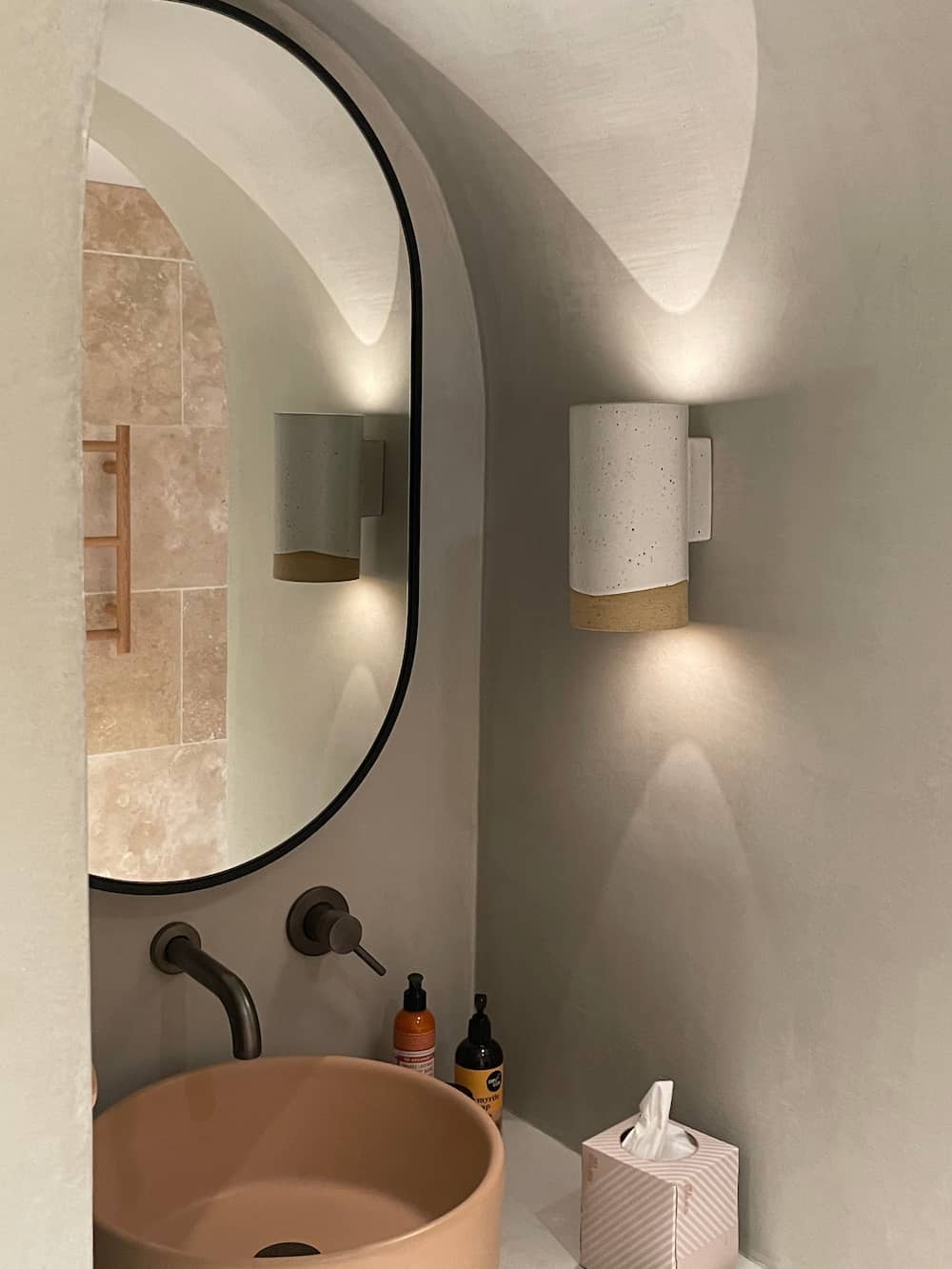 Power Room With Grey Rendered Walls — Gallery in Byron Bay, NSW