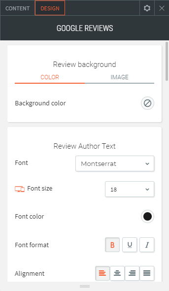 google reviews widget