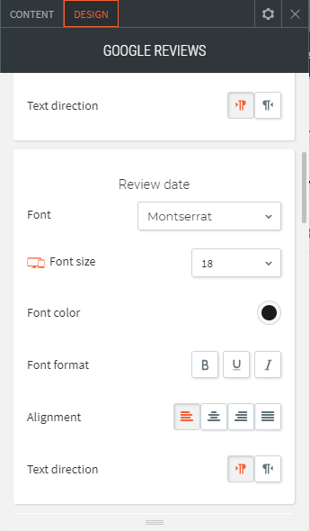 google reviews widget