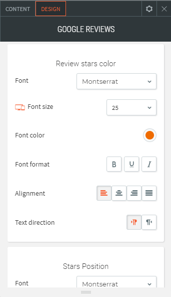 google reviews widget