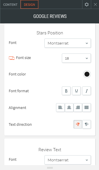 google reviews widget