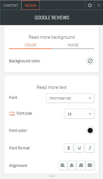 google reviews widget